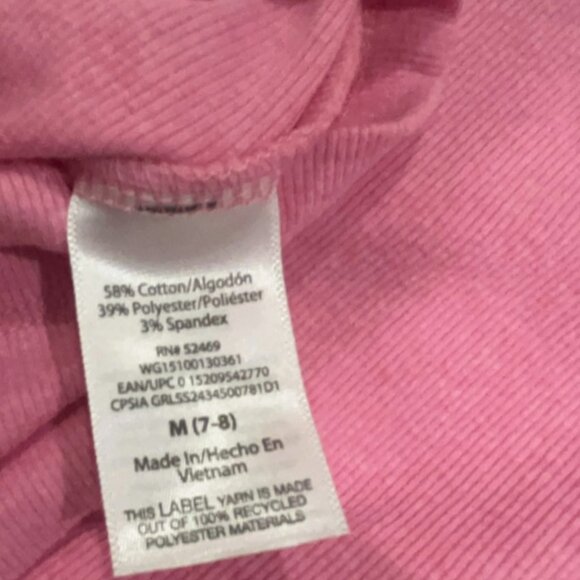 Wonder Nation Pink Kids Tank Top Size 7-8 NWOT - Picture 6 of 7